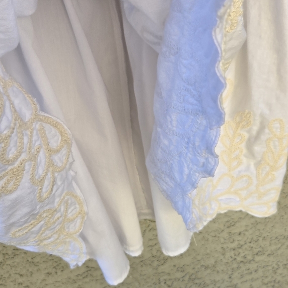 Christian Lacroix White Embroidered Dress - Picture 8 of 9